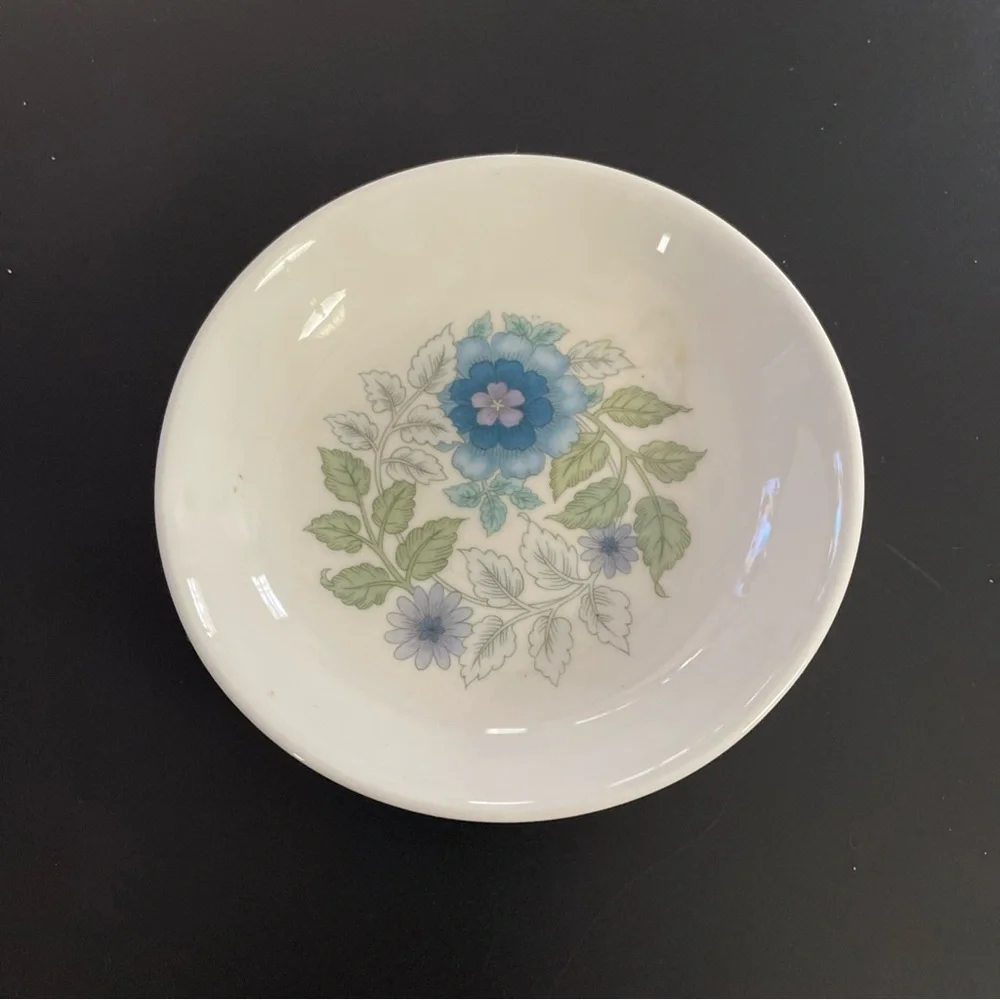 Wedgwood‎ Clementine Bone China Trinket Dish R4445 Made in England 4